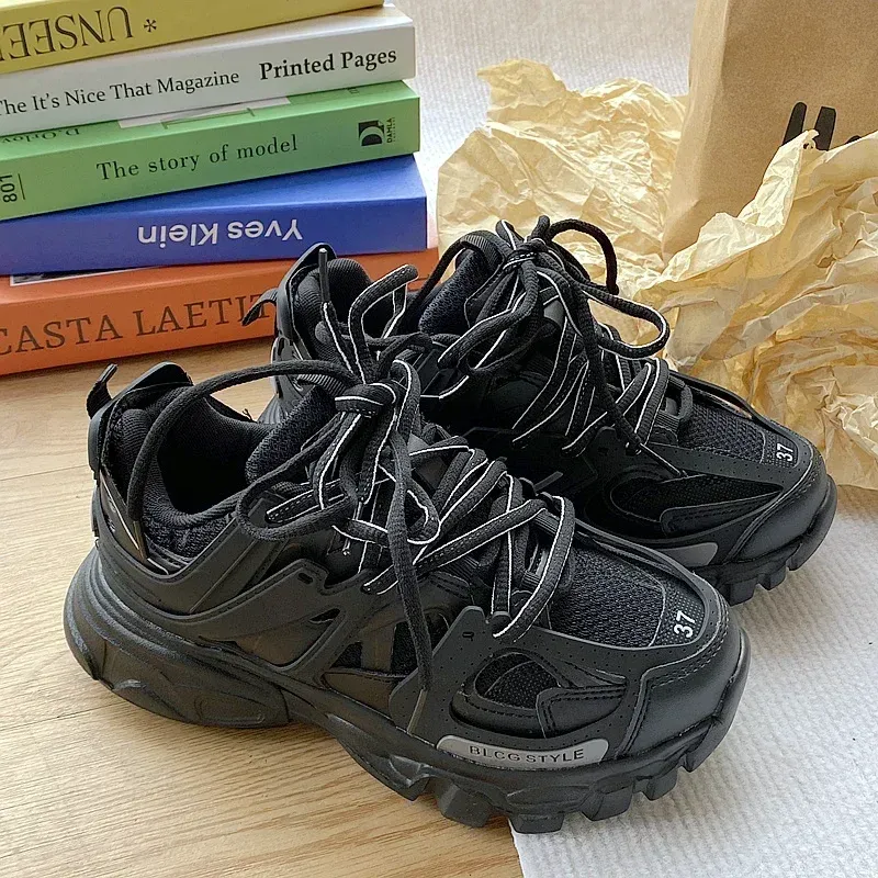 Brand Design For Man Fashion New Men's Chunky Sneakers Male Female Dad Trendy Girls Boys Casual Sports Shoes_vogvips.com