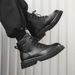 Warm High-top Locomotive Thick-soled Heightening Martin Boots Men's Big-headed Tooling Boots Velvet Men's Leather Boots_vogvips.com