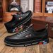 Large Size New Men's Shoes Korean Version Daily Commuter Leather Shoes Fashion Business Casual Men's Shoes Four Seasons Breathable And Versatile_vogvips.com