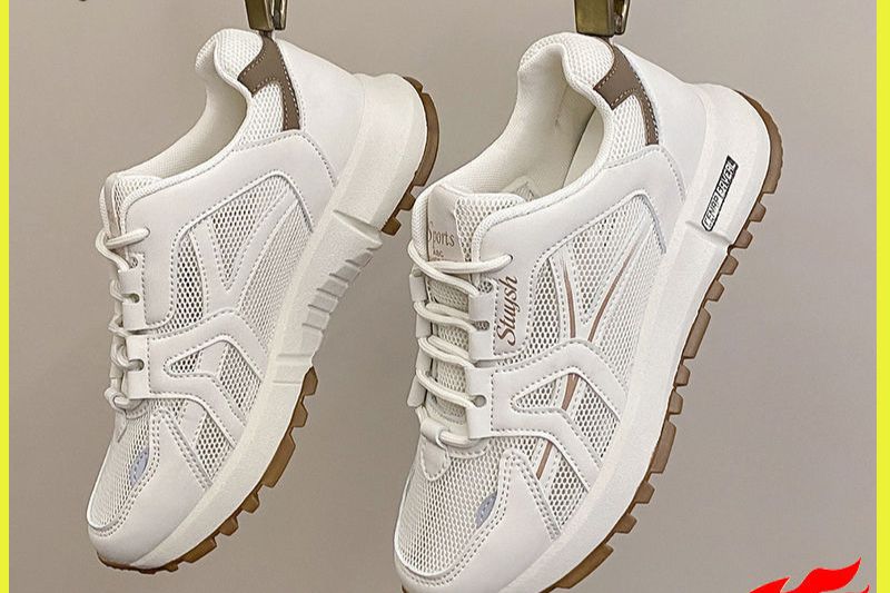 Mesh Forrest Gump Shoes Breathable And Lightweight Comfortable Soft Sole Sports Shoes That Will Not Make Your Feet Tired When Standing Work Shoes_vogvips.com