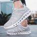 New Men's Running With Oversized Mesh, Breathable Casual EVA Sole, Lightweight Cushioning And Rebound, Urban Commuting_vogvips.com