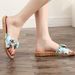 For Woman Sandalias Mujer Women Female Bowknot Flax Linen Flip Flops Beach Shoes Sandals Slipper Chaussures Femme_vogvips.com