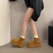 Thickened Snow Boots 2024 Winter New Thick Sole Fleece Lined Northeast Height Increasing European Style Large Cotton_vogvips.com