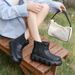 Rain Boots Rain Women S Rainy Days New Thick Bottom Non Slip Booster Short Barrel Martin Waterproof And Wear Resistant_vogvips.com