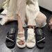 Summer New Women's Fashion Fairy Style Indoor Non-Slip Outdoor Trendy Pearl Casual Beach Slippers_vogvips.com