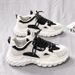 Spring New Breathable Little White Men's Korean Edition Trendy Versatile Thick Sole Sports And Leisure Running Dad Shoes_vogvips.com
