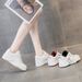 Women's Trendy White Sneakers Versatile Style Platform Shoes For Summer_vogvips.com