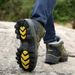 High-top Boots Men Comfortable Warm Plush Anti-slip Outdoor Hiking Shoes Men Breathable Durable Thick-soled Soft Snow Boots Men_vogvips.com