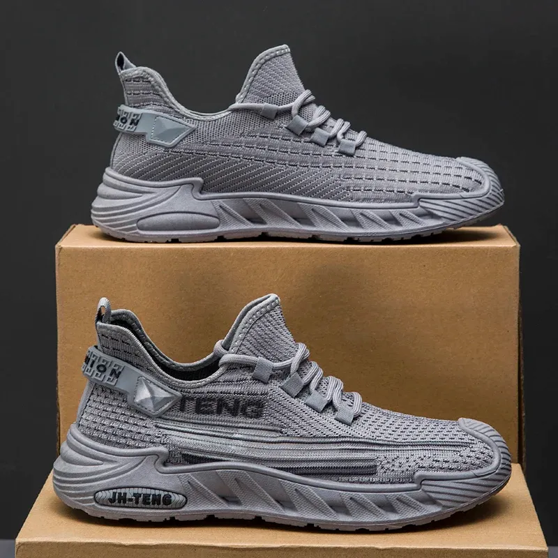 2024 New Men Sneakers Casual Shoes Men Running Walking Knit Shoes Fashion Casual Sneakers Breathable Sport Athletic Lightweight_vogvips.com