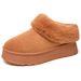 Snow New Style Fleece-Lined Thickened Short Fashionable Versatile Soft Sole Boots Women's Cold-Proof Warm Cotton Shoes_vogvips.com