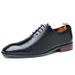 European Style Small Square Toe Men's Leather Large Size Wenzhou Business Formal Monk Single Shoes_vogvips.com