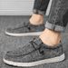Fashion plus-size loafers men's canvas casual shoes_vogvips.com