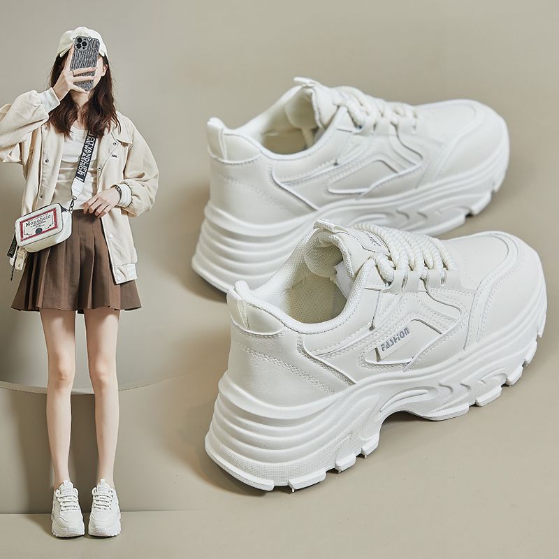 Women's Shoes And Leather Super Hot Color Block Daddy Shoes_vogvips.com
