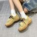 Summer New Mesh Casual For Women 2024 Breathable Sneakers Thick Sole Height Increasing Postal German Training Shoes_vogvips.com
