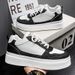 Men's Shoes Breathable Little White Shoes Male Students Platform Sports Shoes Casual Board Shoes_vogvips.com
