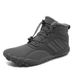 Men's Winter Snow Boots High Top Waterproof Anti-Slip Insulated Hiking Shoes With Thick Fleece Lining For Cold Weather_vogvips.com