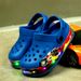 Spring New Children's Luminous Hole Shoes, Big Children's Shoes, Medium Children's Shoes, Small Children's Shoes, Girls' Shoes, Sandals_vogvips.com
