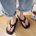Herringbone Slippers For Women, Summer Internet Celebrity Instagram, Fashionable And Anti Slip Flat Bottomed Home,_vogvips.com
