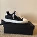 Numeris Shoes, Black Rhinestone Casual Shoes, Sneakers, Niche Luxury Style, Everyday Streetwear_vogvips.com