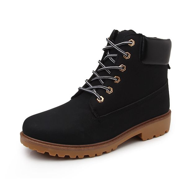 Men's Shoes Men's Autumn And Winter Padded Martin Boots, High Top Casual Work Boots, Large Size, AliExpress, Outdoor Men's Short Boots Shoes_vogvips.com