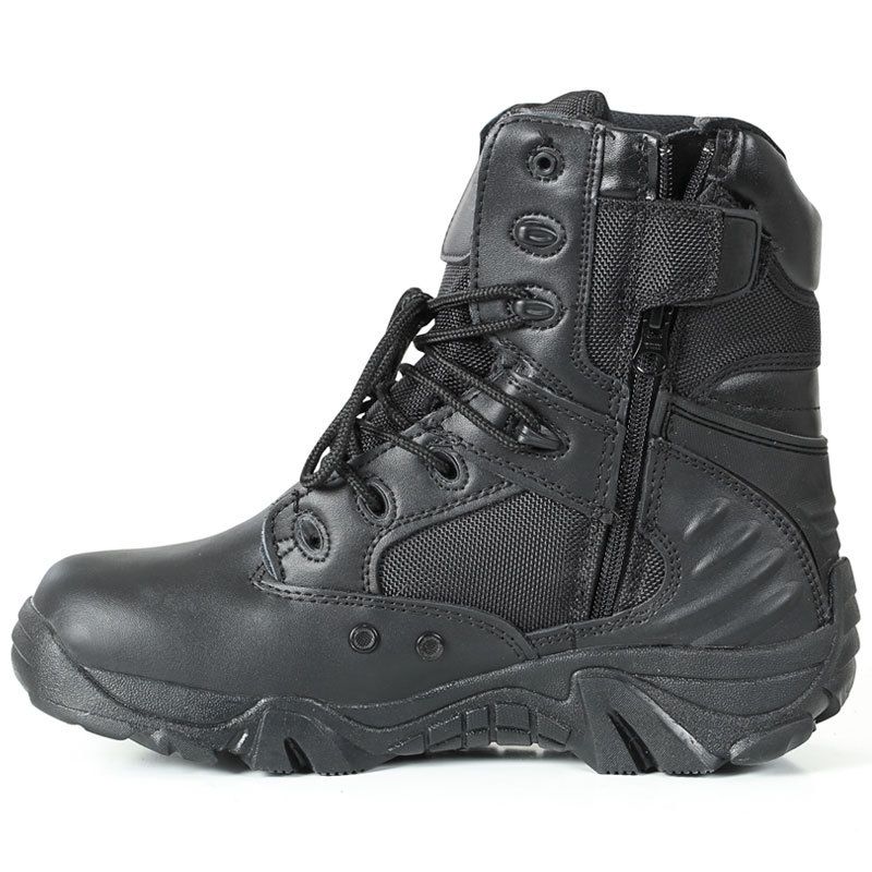 Flying Bear Desert Outdoor Leisure Mountaineering Training Medium And High Top Tactical Boots_vogvips.com