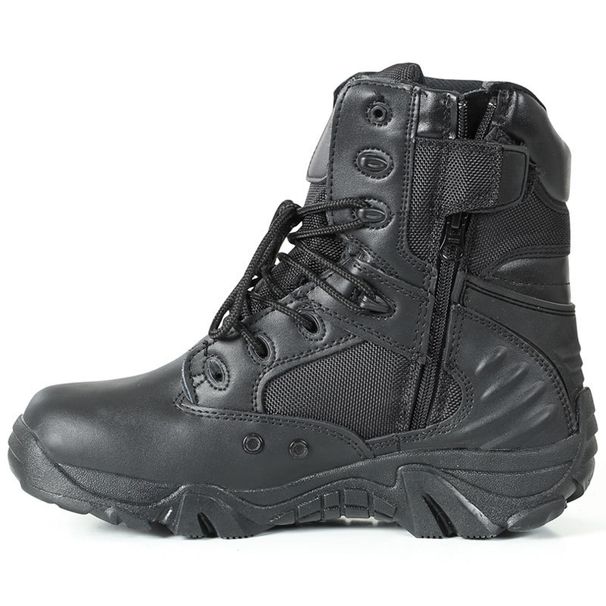 Flying Bear Desert Outdoor Leisure Mountaineering Training Medium And High Top Tactical Boots_vogvips.com