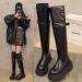 Platform Over-the-Knee For Women 2025 Autumn Winter New Style Two-Way Versatile Soft Leather Chunky Heel Riding Long_vogvips.com