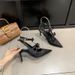 Women S Shoes Fashion Baotou Beautiful Black Sense Stiletto High Heel Sandals_vogvips.com
