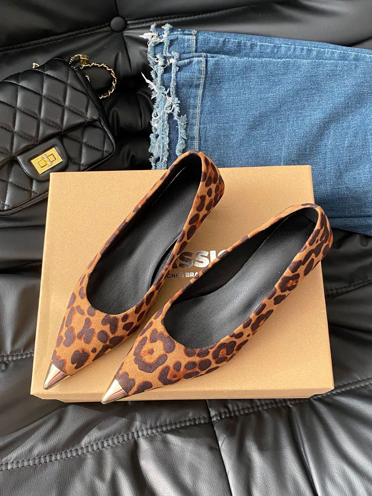 Retro Leopard Print Metal Light Mouth Single Shoes French Temperament Suede Pointed Stiletto High Heels_vogvips.com