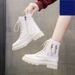 Martin Boots Women's British Style 2025 New Autumn And Winter Plush Boots Thick Bottom Short Boots Look Thin Single Boots_vogvips.com