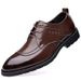 Spring Autumn New Fashionable Simple Genuine Leather Versatile, Busins Trendy Casual Men's Sho, Work And Wedding_vogvips.com
