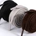 1.5cm widened shoelaces black gray brown single layer flat hat rope sports shoes board shoes shoelaces solid color casual shoelaces_vogvips.com