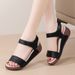 Casual Soft-soled Non-slip Slip-on Women, New Versatile Indoor And Outdoor Platform Heel Sandals For Ladies_vogvips.com