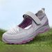 Women's shoes Breathable light comfortable casual shoes flying woven shoes_vogvips.com