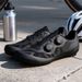 Men's Professional Cycling Shoes Flat Soled Locking Mechanism Hard Sole Unisex Road Mountain And Leisure Cycling_vogvips.com