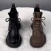 Women's 2025 New Autumn And Winter Soft Leather Riding Popular Platform Short Boots Women's Versatile Single Shoes Ddmythur_vogvips.com