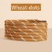 Premium Wheat-Colored Shoelaces For AF1 Low & High Top Sneakers - 7mm Wide Round & Flat Style - Durable & Stylish Replacement Laces_vogvips.com