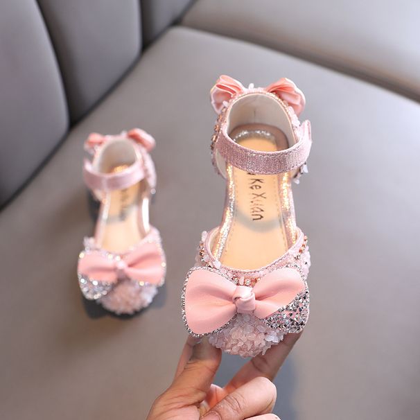 Girls Little Cuhk Children Dance Single Shoes Princess Shoes Girls_vogvips.com