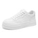 Autumn Men's New Breathable White Versatile Thick Soled Sports Casual Board Shoes, And Trendy Shoes For Male Students_vogvips.com