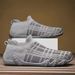 2024 Sommer Weiche Sohle Mesh Dünne Herrenschuhe Casual Weiche Sohle Sportschuhe Ein Fuß Slip Atmungsaktive Herrenschuhe Großhandel_vogvips.com