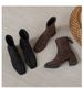 Slim Boots 2026 New Style Boots, Versatile For Autumn And Winter, Short Boots For Girls, Nude Black_vogvips.com