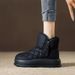 Winter Boots Women 2024 New Waterproof Non-Slip Thickened Warm Cotton Shoes For Northeast_vogvips.com
