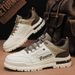 Cross-border Spring And Autumn Men's 2024 New Model Waterproof Non-slip Sports Height-increasing White Sneakers Casual_vogvips.com