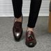 Men's Formal Casual Leather Shoes Inner Height Increase Soft Sole Men's Shoes Pointed Leather Shoes_vogvips.com