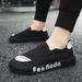 New Spring/Summer One Step Lazy Breathable Low Top Casual Board Canvas Men's Old Beijing Cloth Shoes_vogvips.com