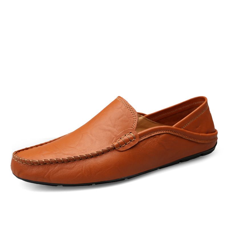 New Bean Shoes Fashion Casual Slip-on Loafers_vogvips.com