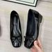 French Small Increase Ballet Single Summer New Mary Jane High Heel Red Leather Shoes_vogvips.com