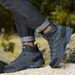 Outdoor Hiking Shoes Men Shoes Mid-top Wear-resistant Anti-slip Comfortable Men Shoes Flat Lace-up Casual Sports Shoes Men_vogvips.com