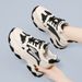 Women's Sports Shoes, Dad Women, 2026 Spring And Autumn New Versatile Thick-Soled Soft-Soled Height-Increasing Casual_vogvips.com
