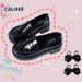 Lolita Jk Uniform Japanese Thick Heel Small Leather Shoes Women Mary Jane Platform Loafers_vogvips.com